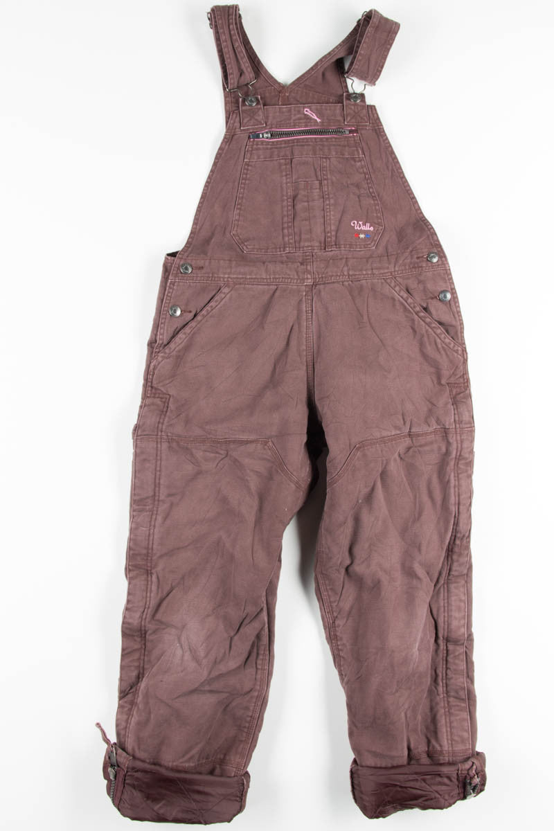 Brown Lined Walls Overalls
