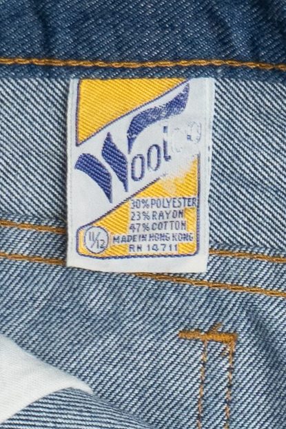 Vintage Dark Denim Woolco Short Shorts (1980s)