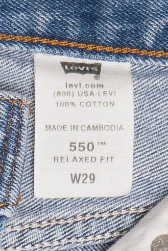 Vintage Levi's 550 Relaxed Fit Denim Jorts (2000s)