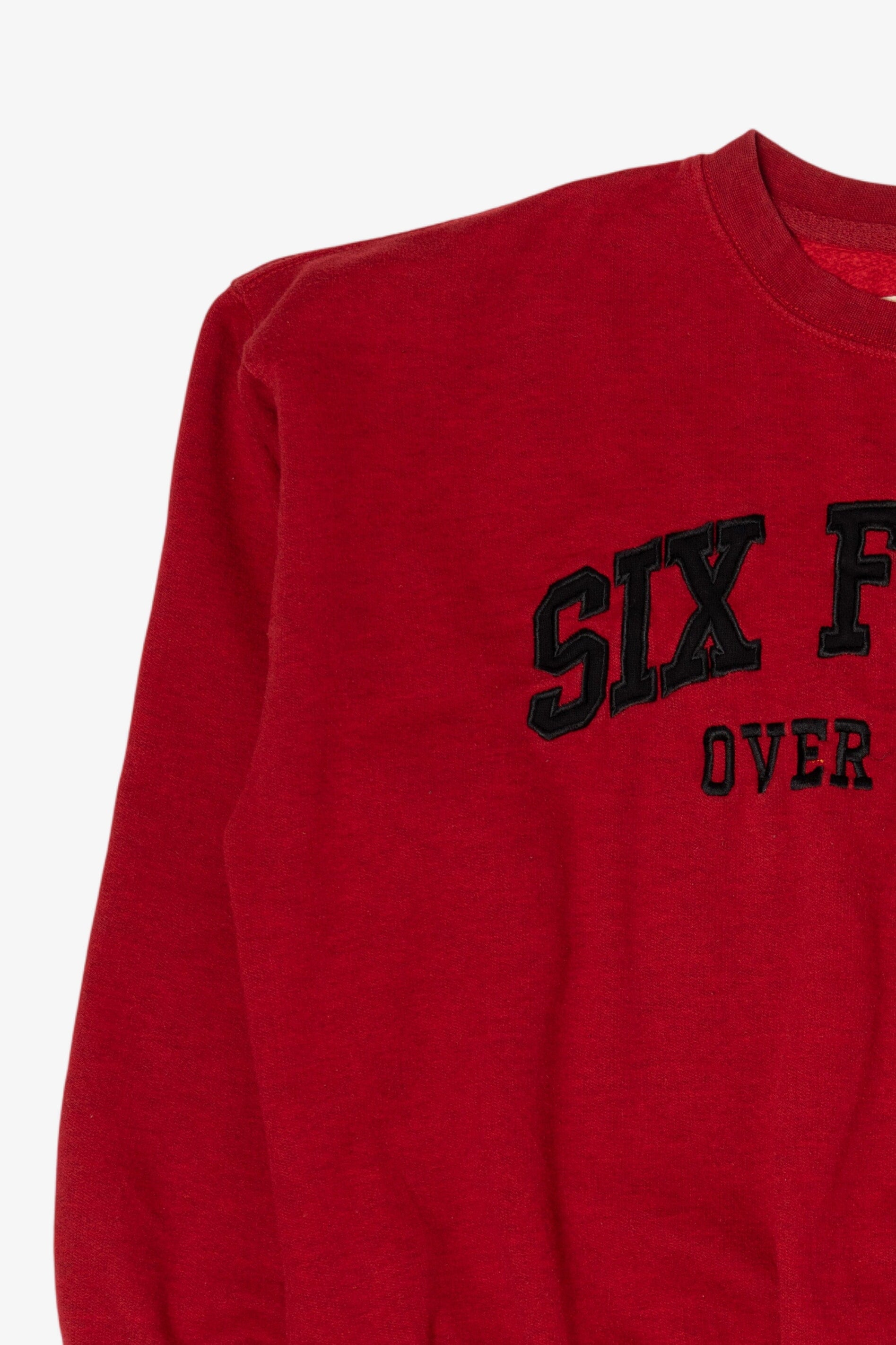 Red Six Flags Over Texas Sweatshirt (2020s)