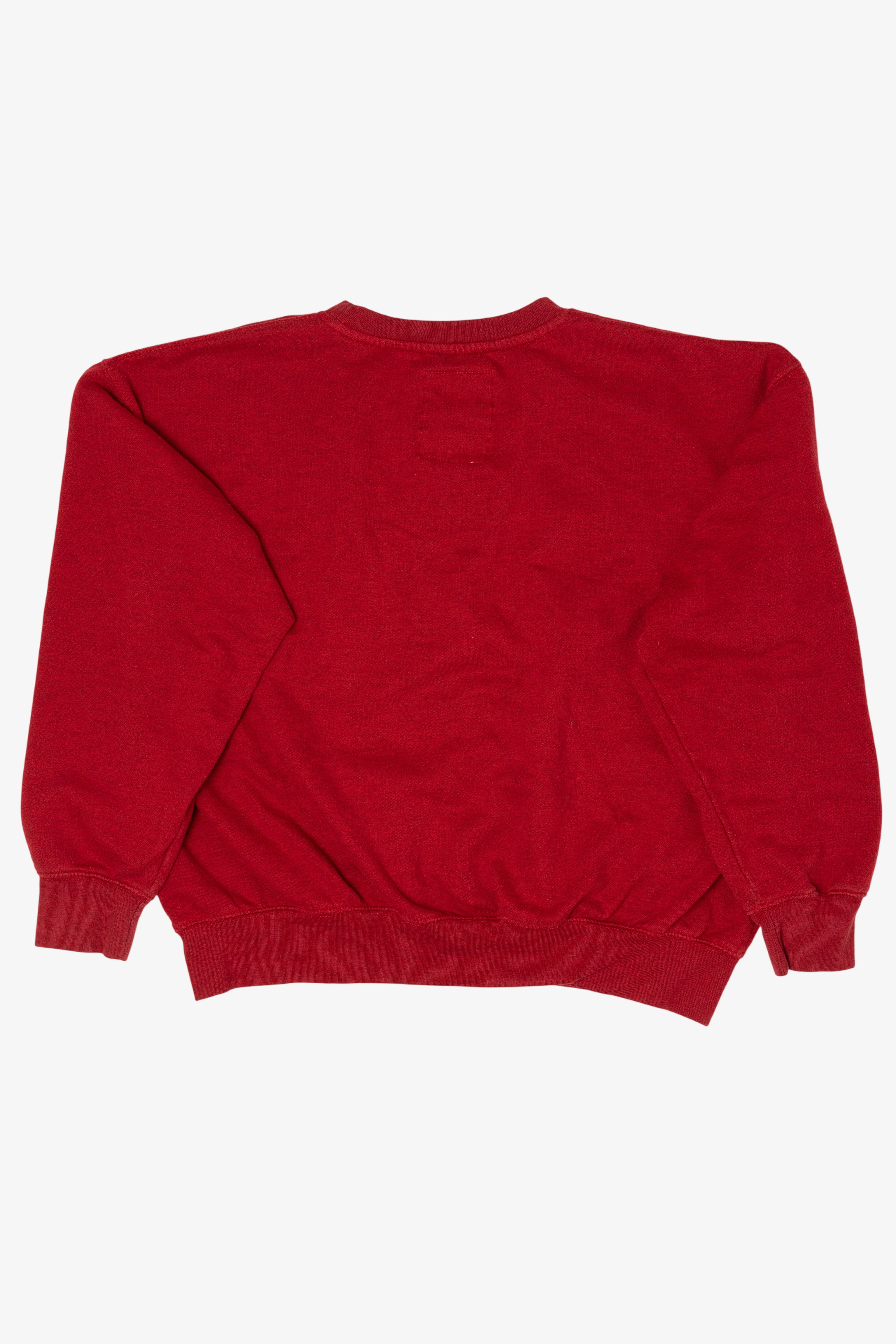 Red Six Flags Over Texas Sweatshirt (2020s)