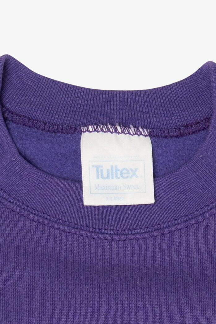 Vintage Purple Taos, New Mexico Southerwestern Pattern Tultex Sweatshirt (1990s)