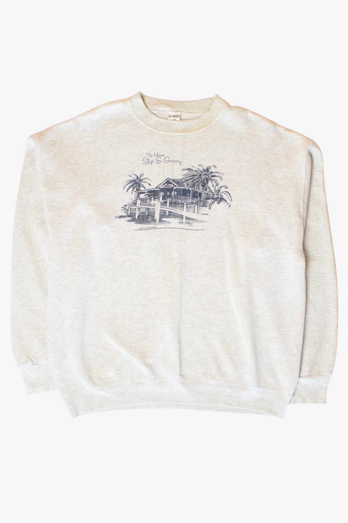 Vintage Marina Ship & Grocery Sweatshirt (1990s)