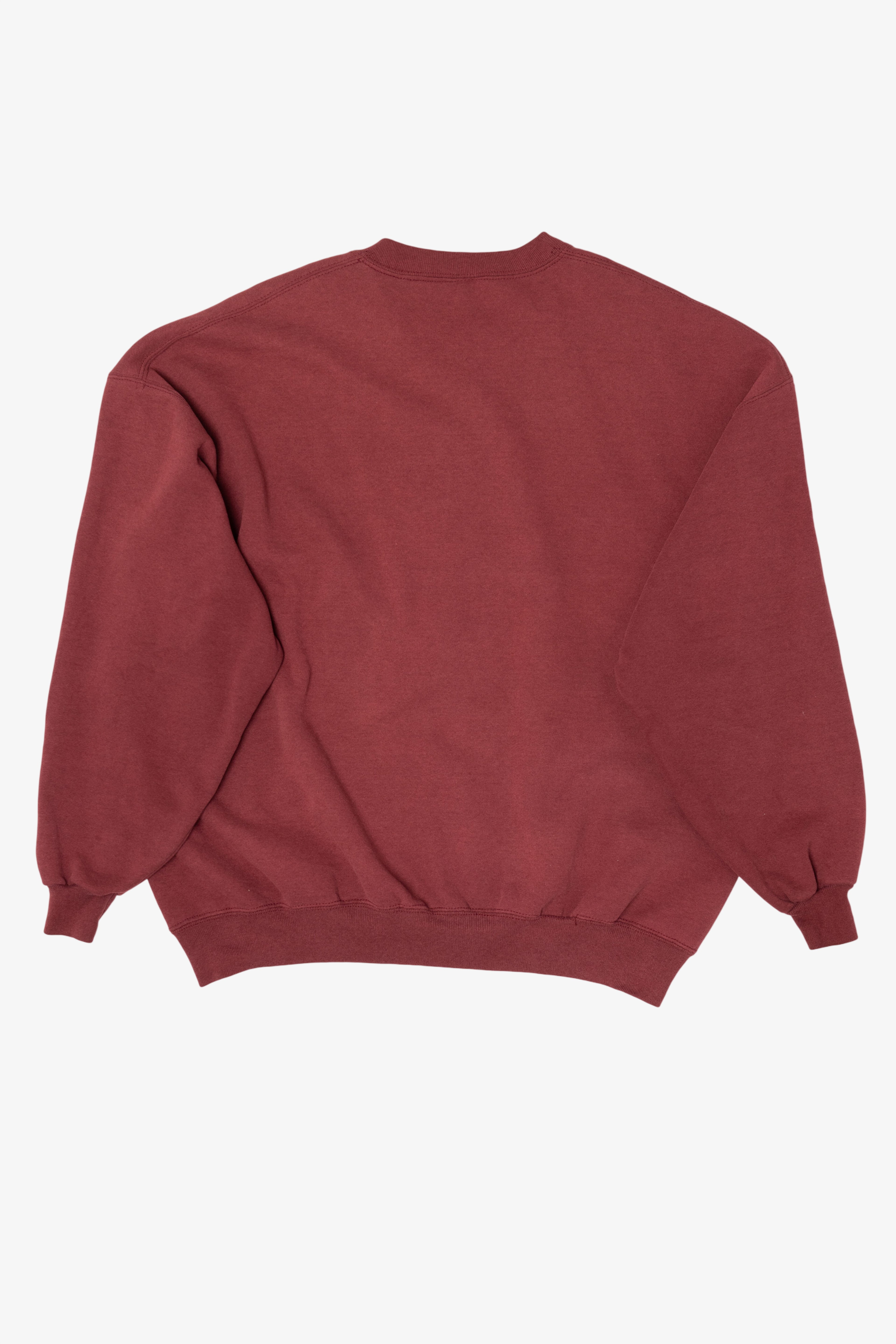 Vintage Burgundy Mt. Lakes California Sweatshirt (1990s)