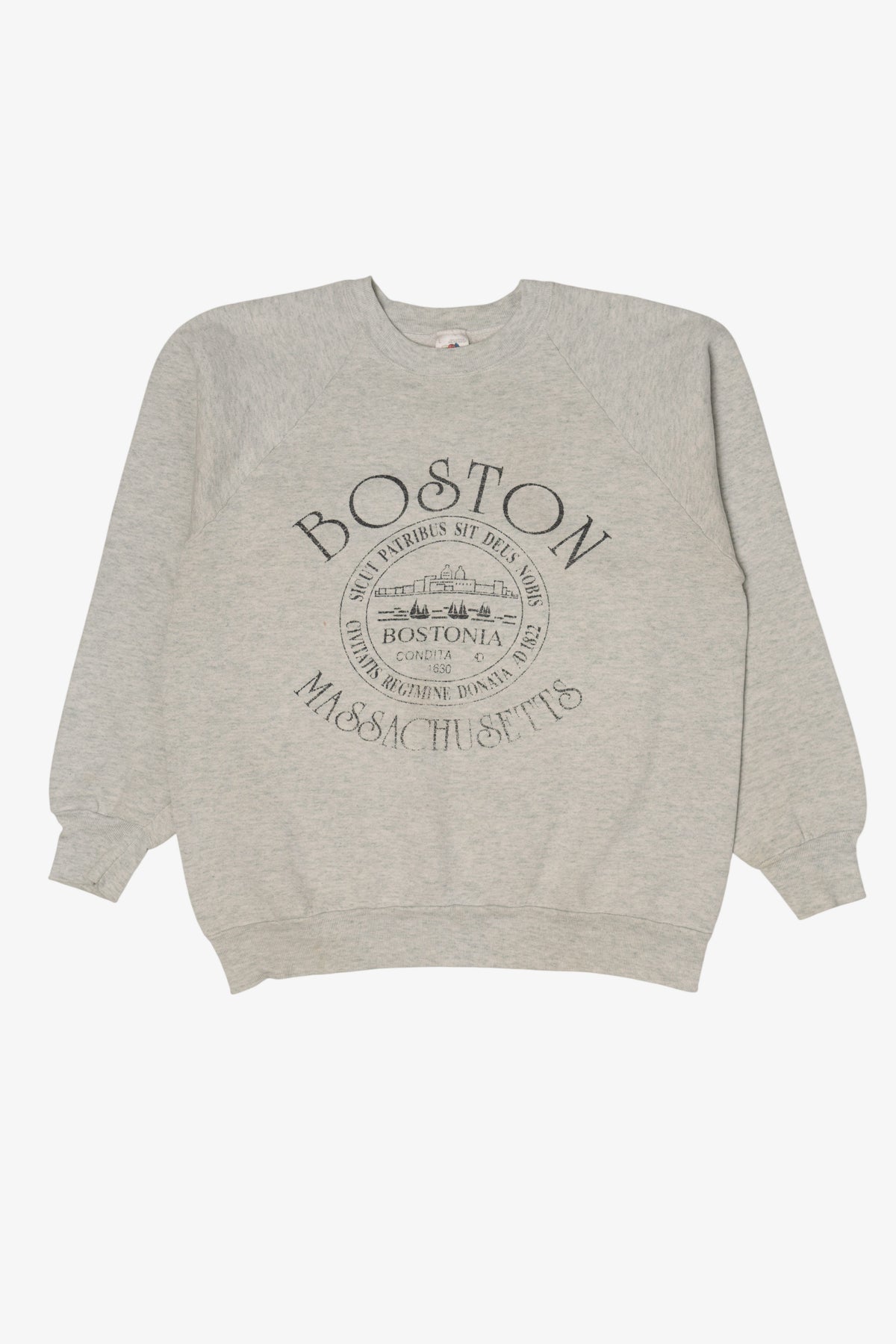 Vintage Boston Massachusetts Raglan Sweatshirt (1990s)