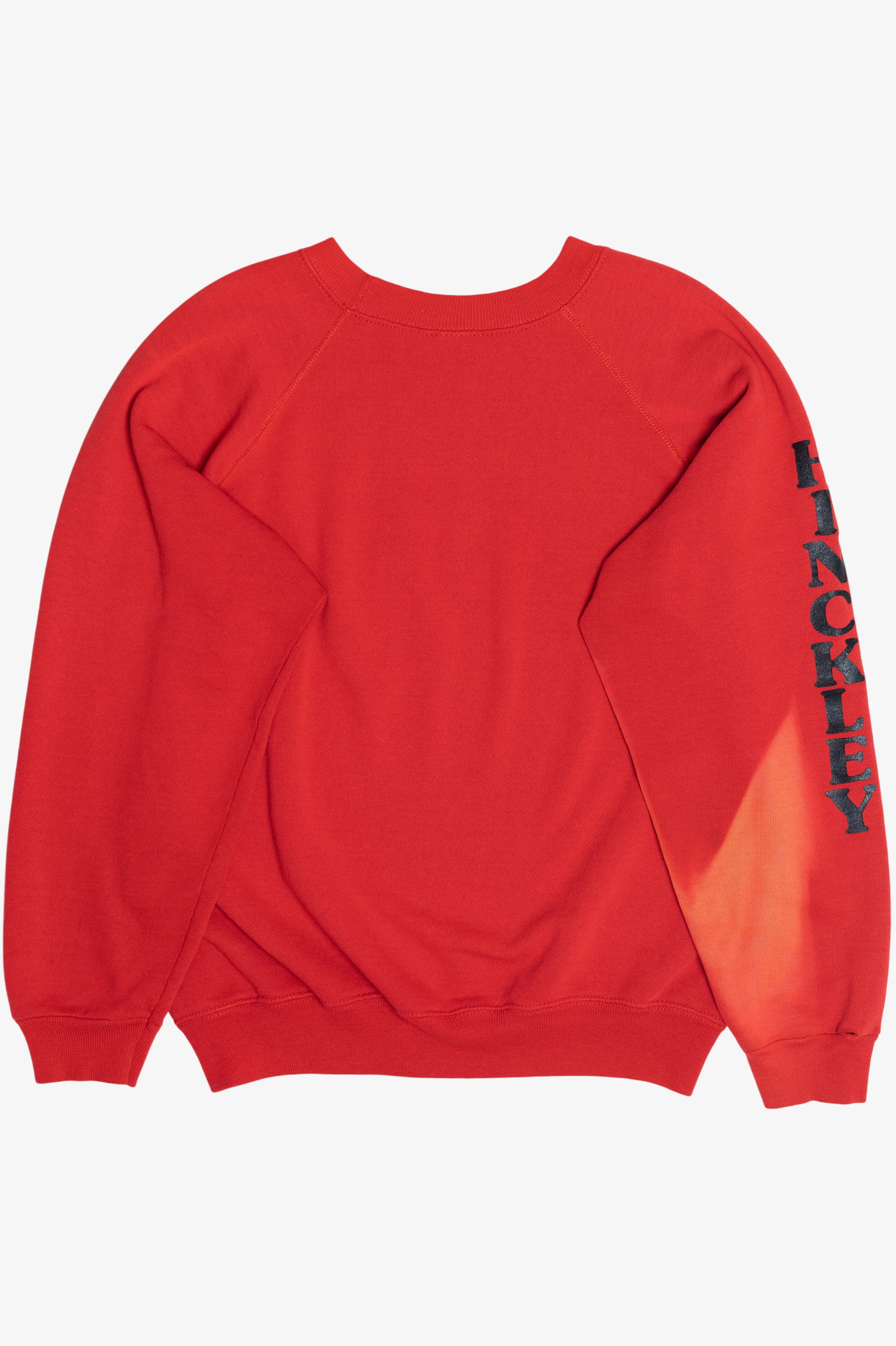 Vintage Sun Faded "Hinckley, Ohio" Souvenir Sweatshirt (1990s)
