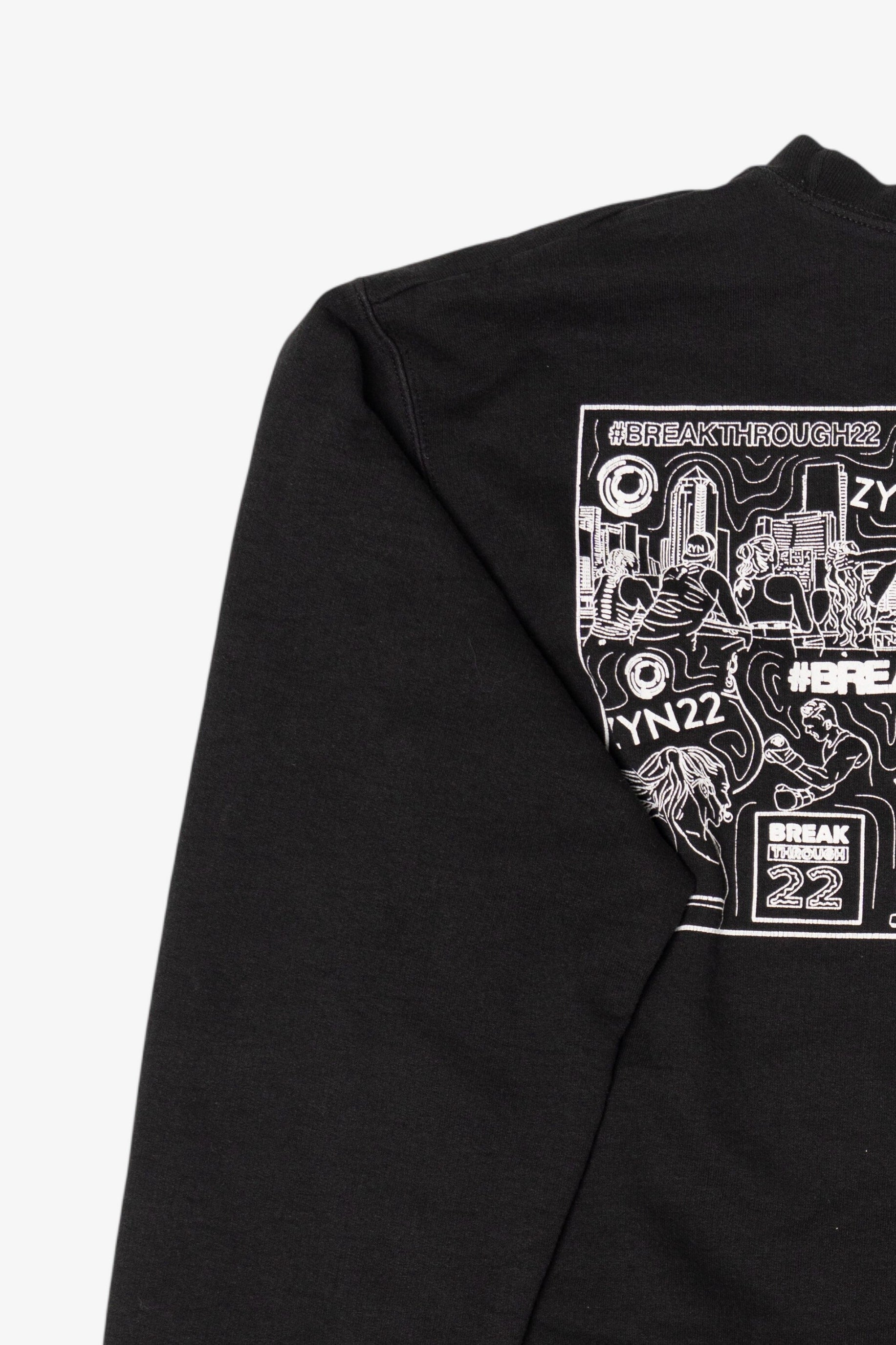 Vintage Black Texas Breakthrough 22 Sweatshirt (2000s)