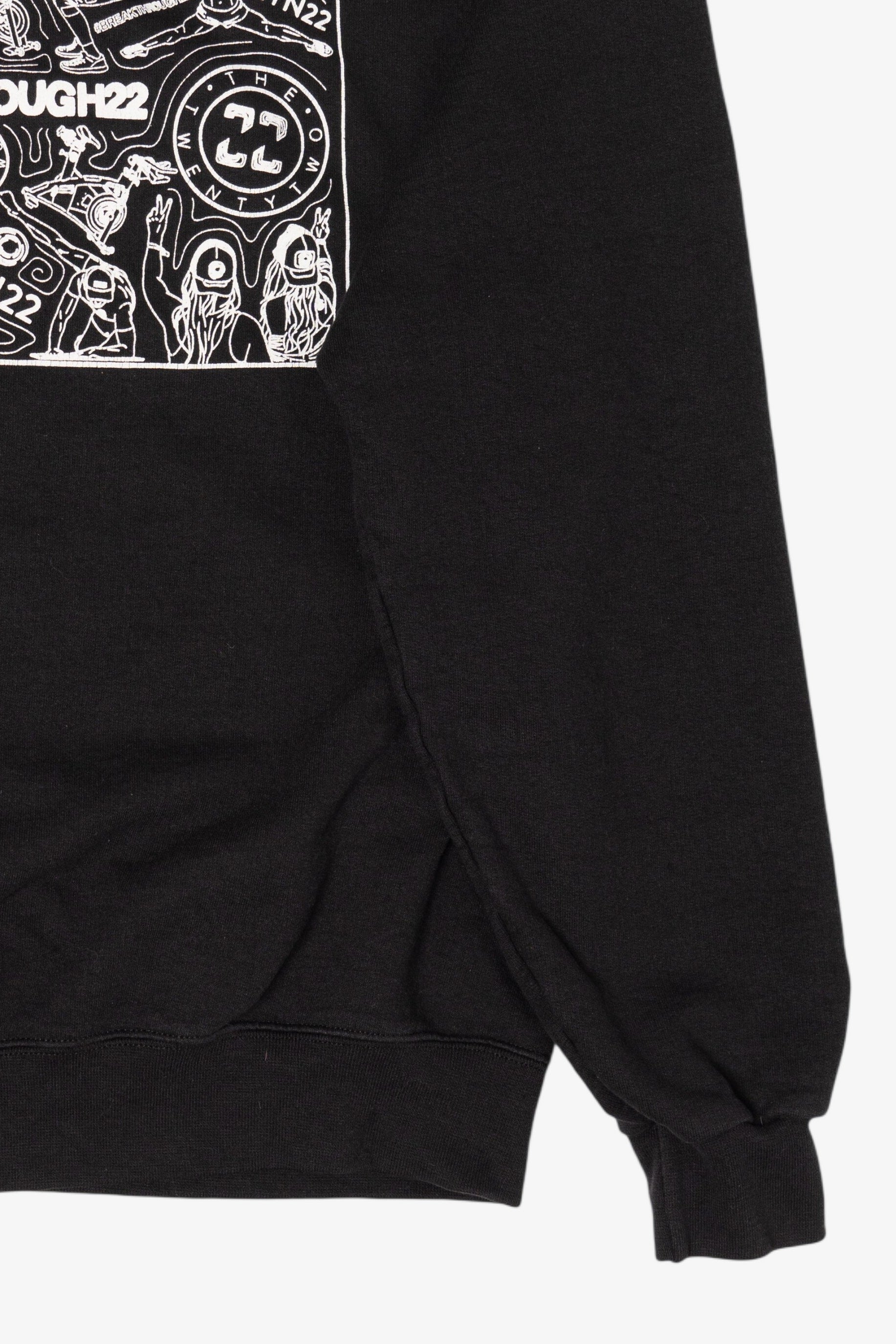 Vintage Black Texas Breakthrough 22 Sweatshirt (2000s)