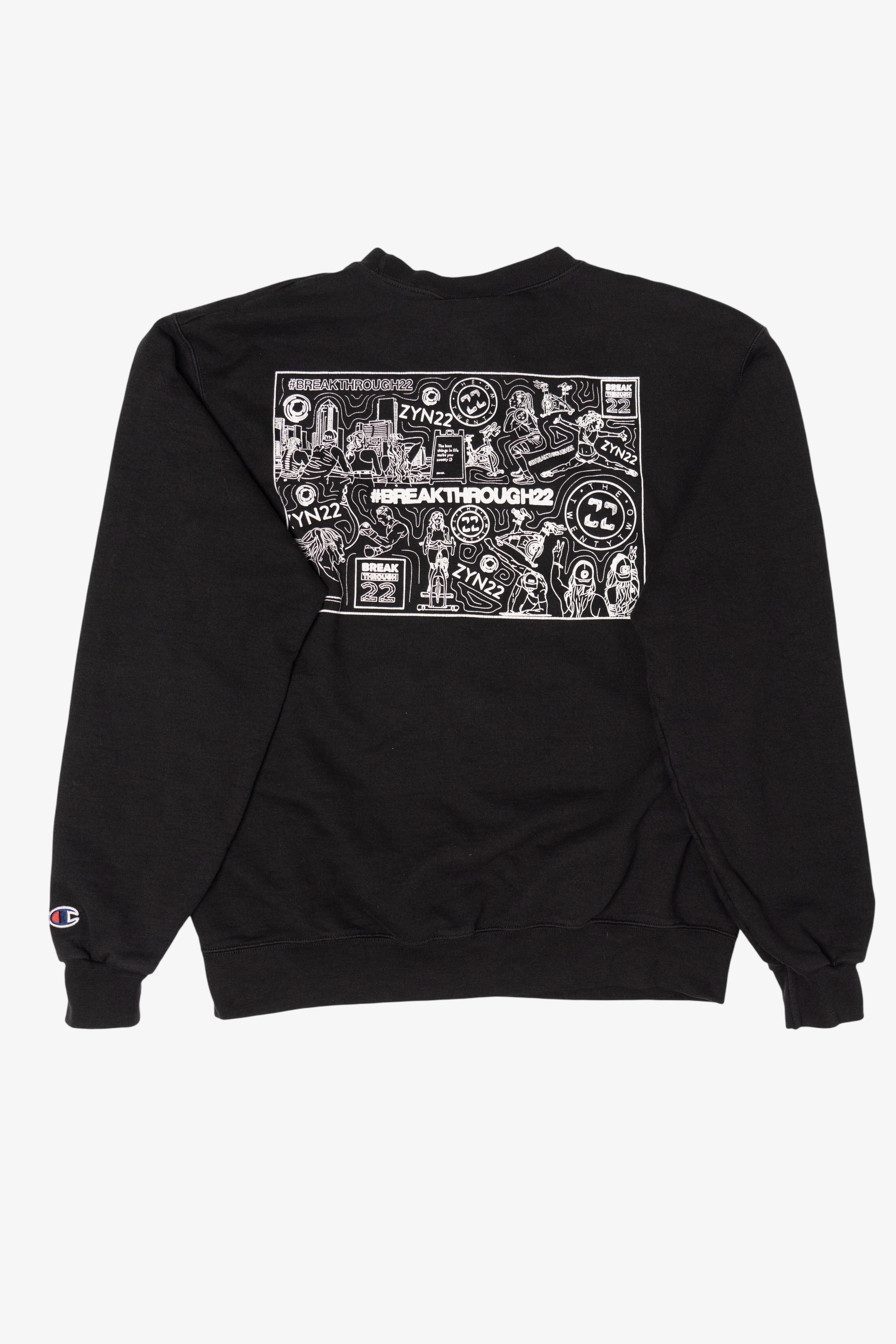 Vintage Black Texas Breakthrough 22 Sweatshirt (2000s)