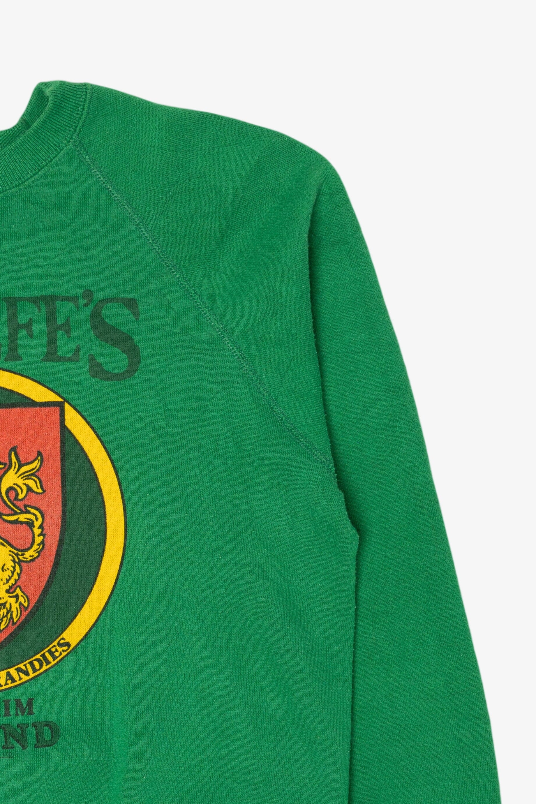 Vintage Green O'Keefe's Irish Pub Ireland Sweatshirt (1980s)