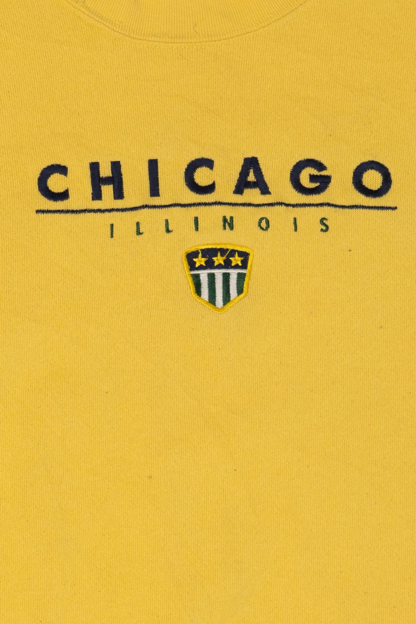Vintage Yellow Chicago Illinois Sweatshirt (1990s)