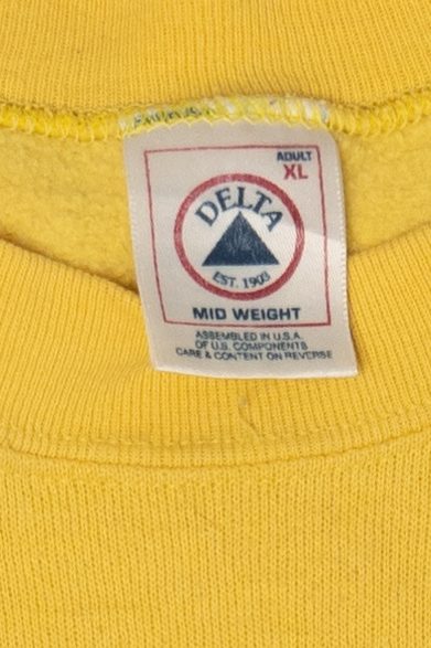 Vintage Yellow Chicago Illinois Sweatshirt (1990s)