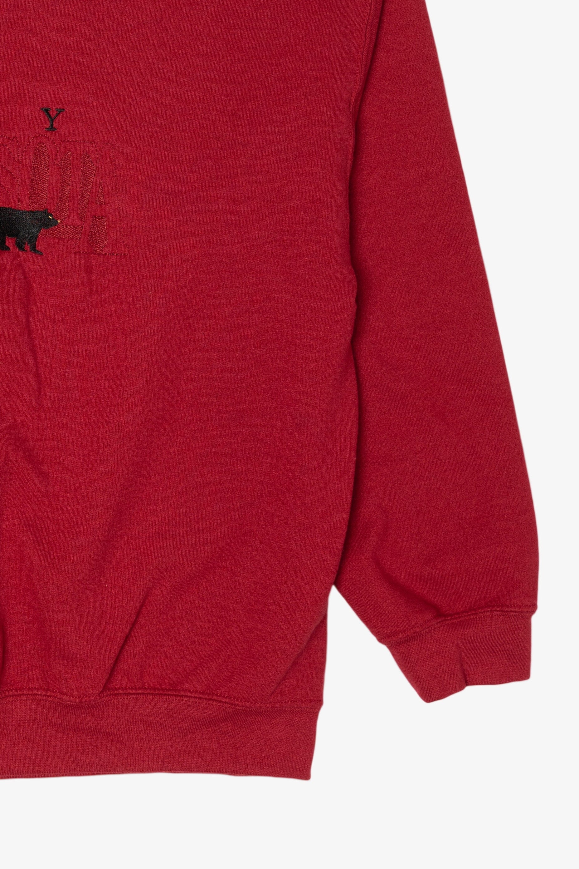 Red Ely Minnesota Embroidered Sweatshirt (2020s)