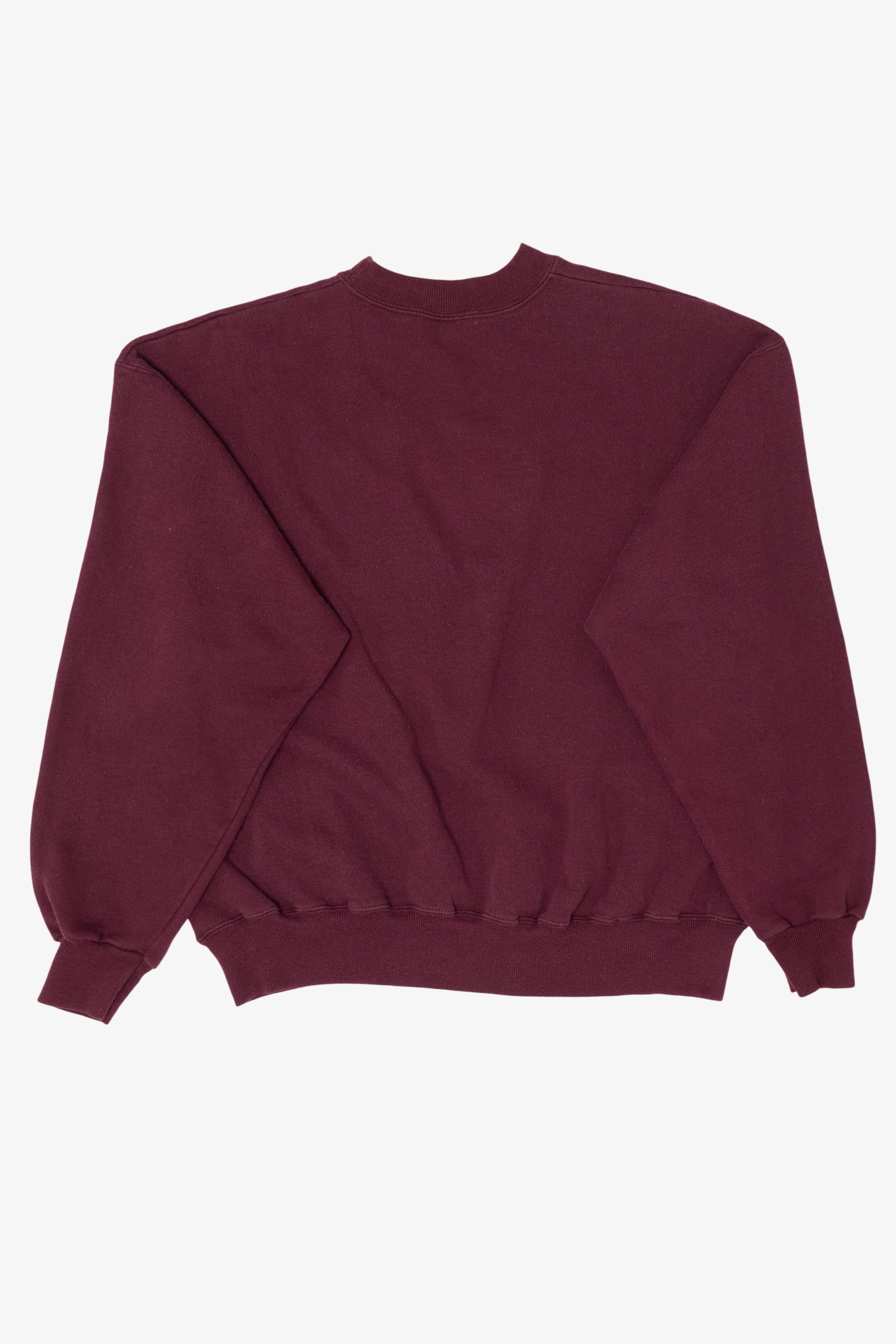 Vintage Burgundy Autumn Harvest Tennessee Pumpkins Hanes Sweatshirt (2000s)