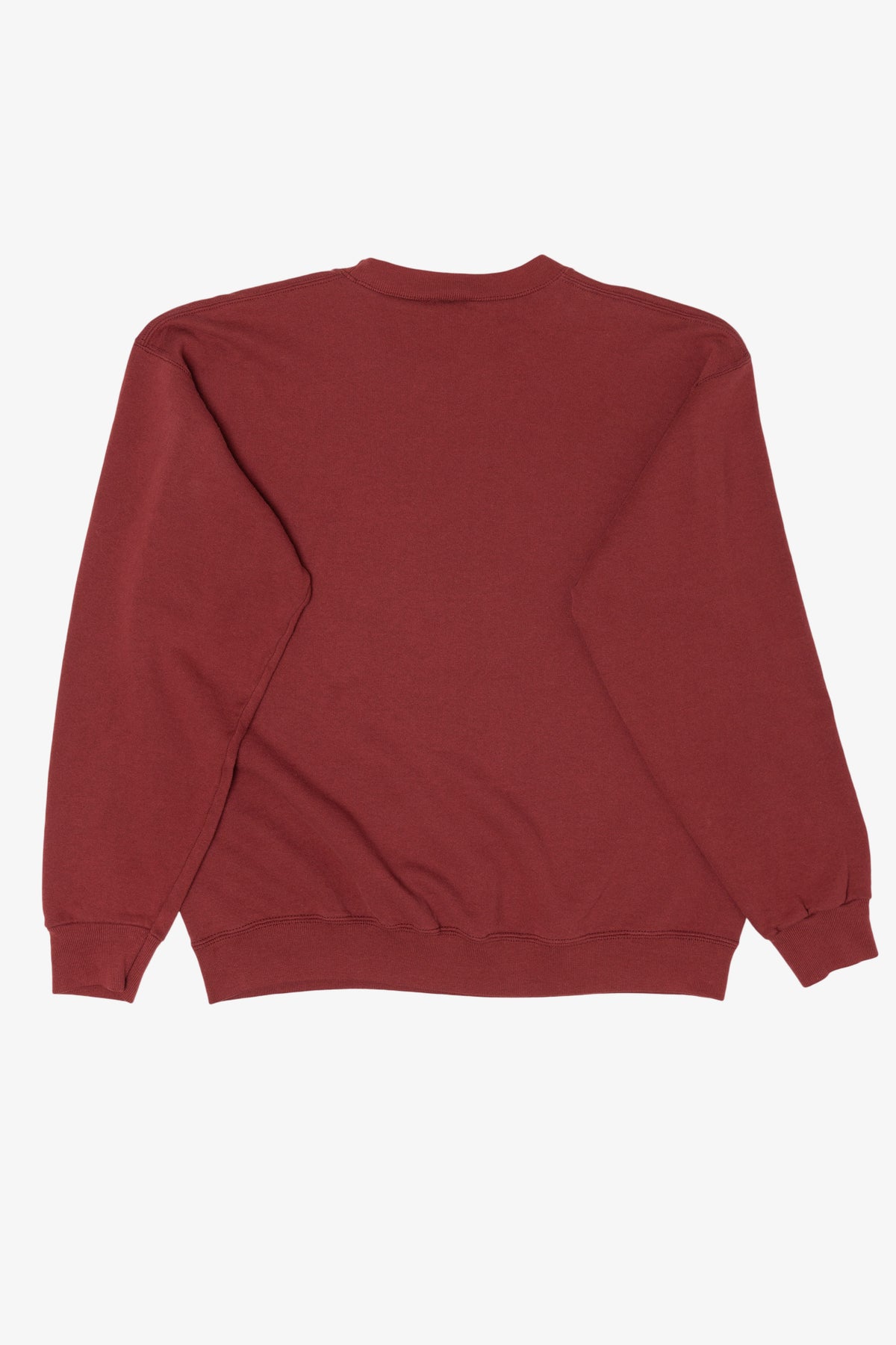 Vintage Embossed Burgundy "England" Sweatshirt (1990s)