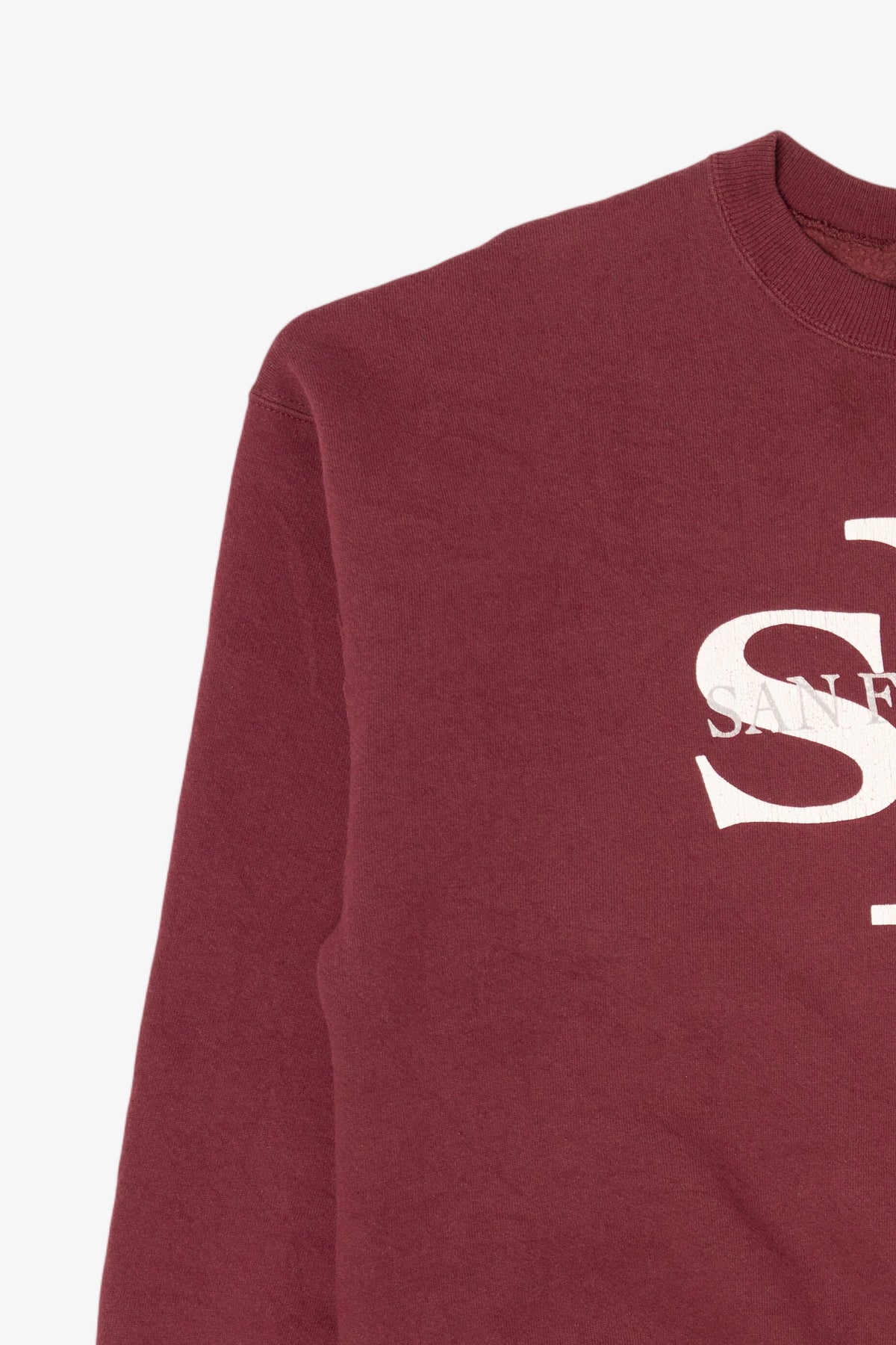 Vintage Burgundy San Francisco Sweatshirt (1990s)
