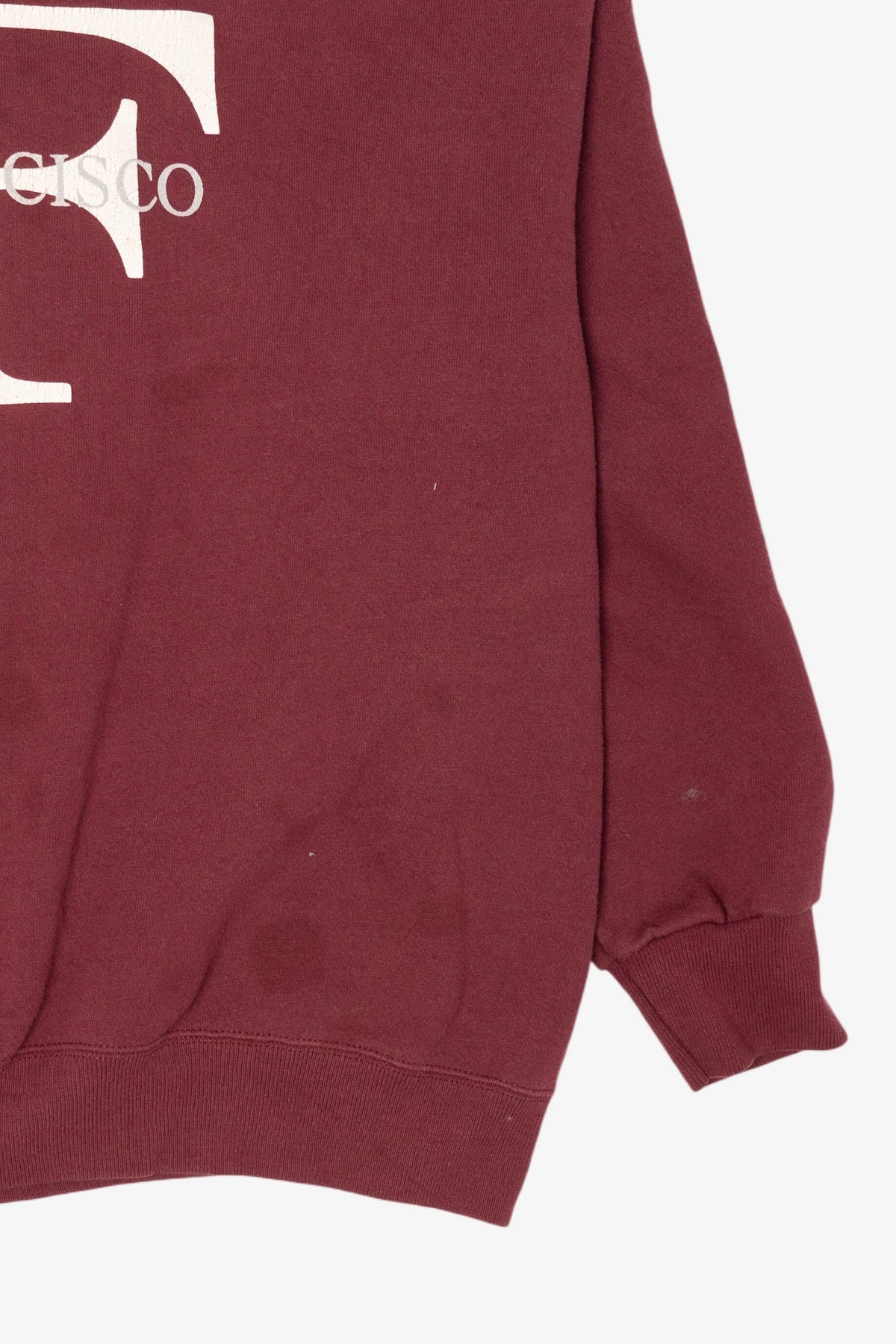 Vintage Burgundy San Francisco Sweatshirt (1990s)