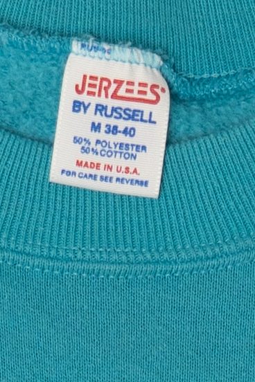 Vintage Teal Colorado Winter Park Skiing Raglan Sweatshirt (1980s)