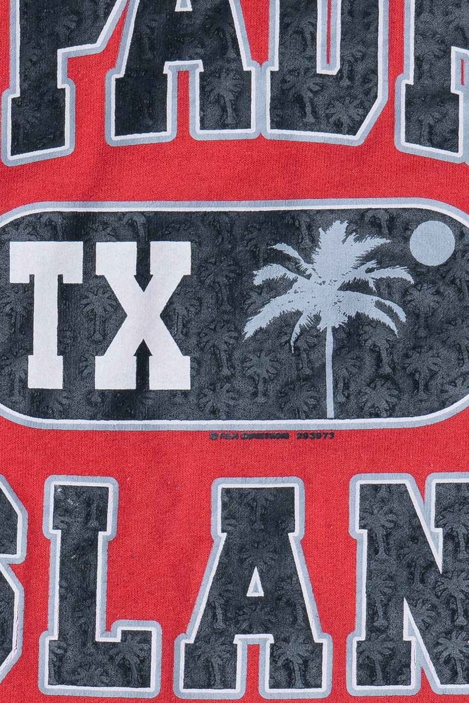 Vintage "S. Padre Island Texas" Palm Tree Detail Sweatshirt (2000s)