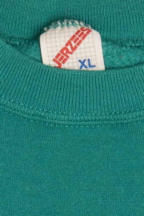 Vintage "New York" Embroidered Skyline Sweatshirt (1990s)