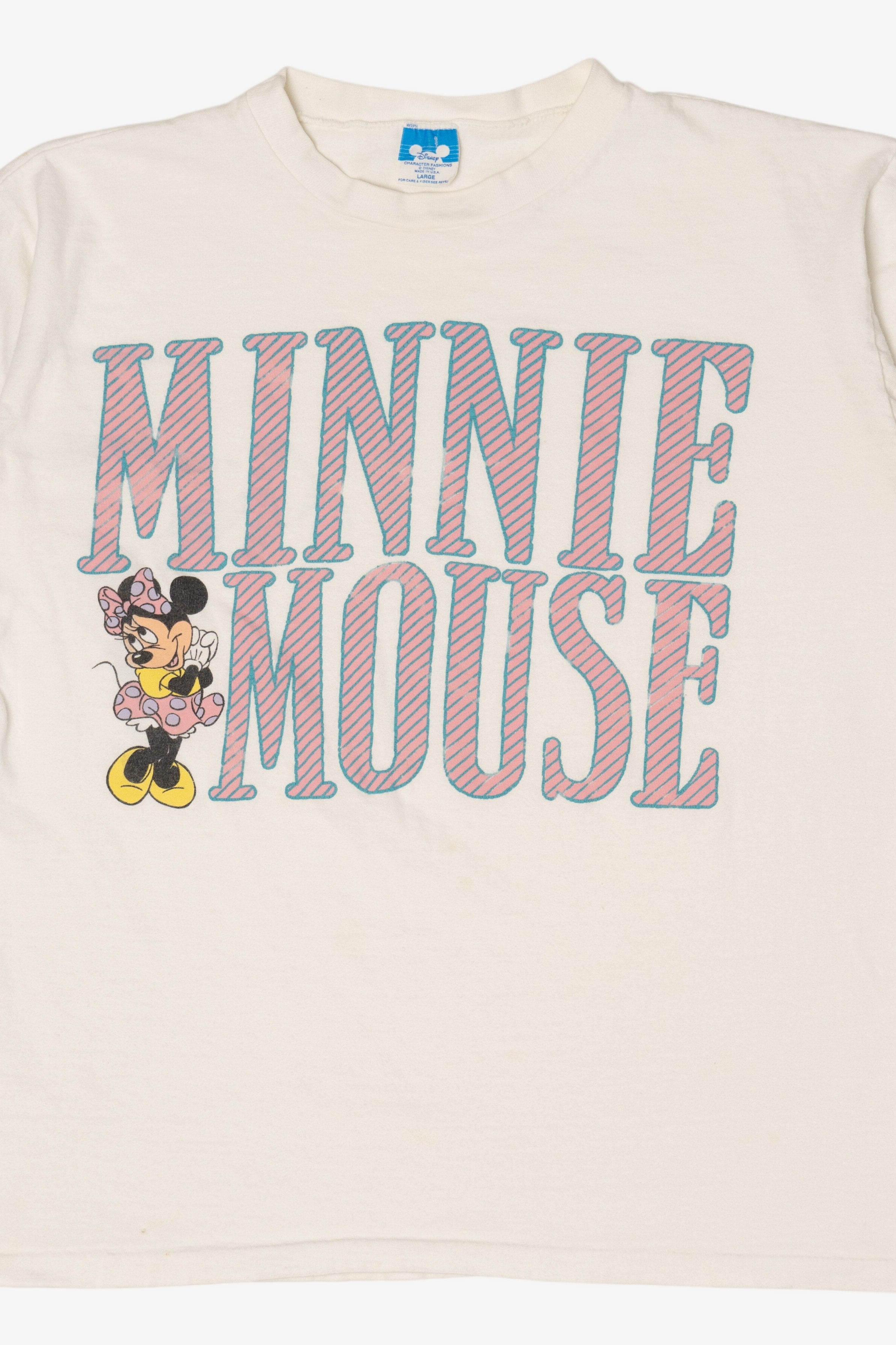 Vintage Minnie Mouse Disney Single Stitch T-Shirt (1990s)