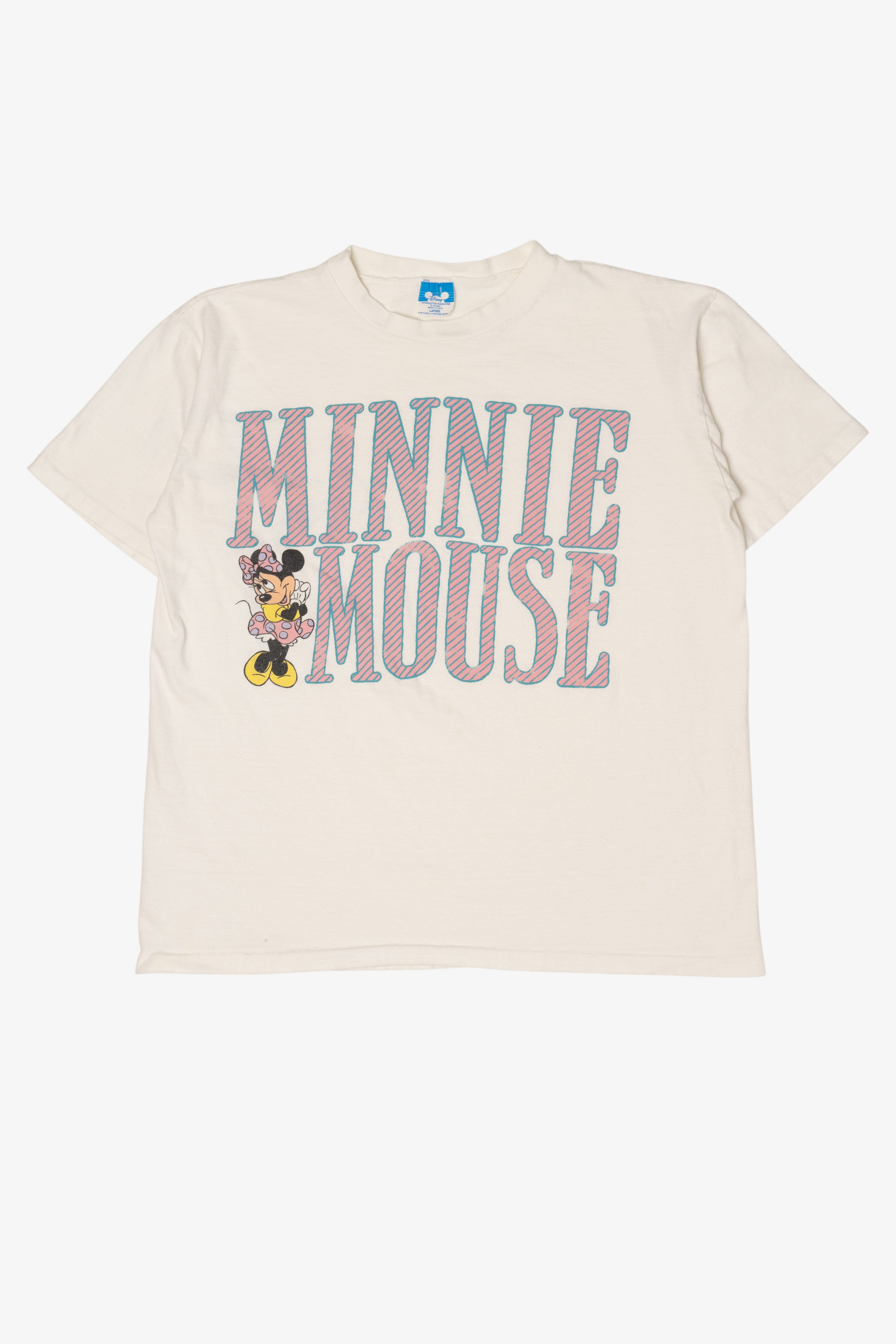 Vintage Minnie Mouse Disney Single Stitch T-Shirt (1990s)