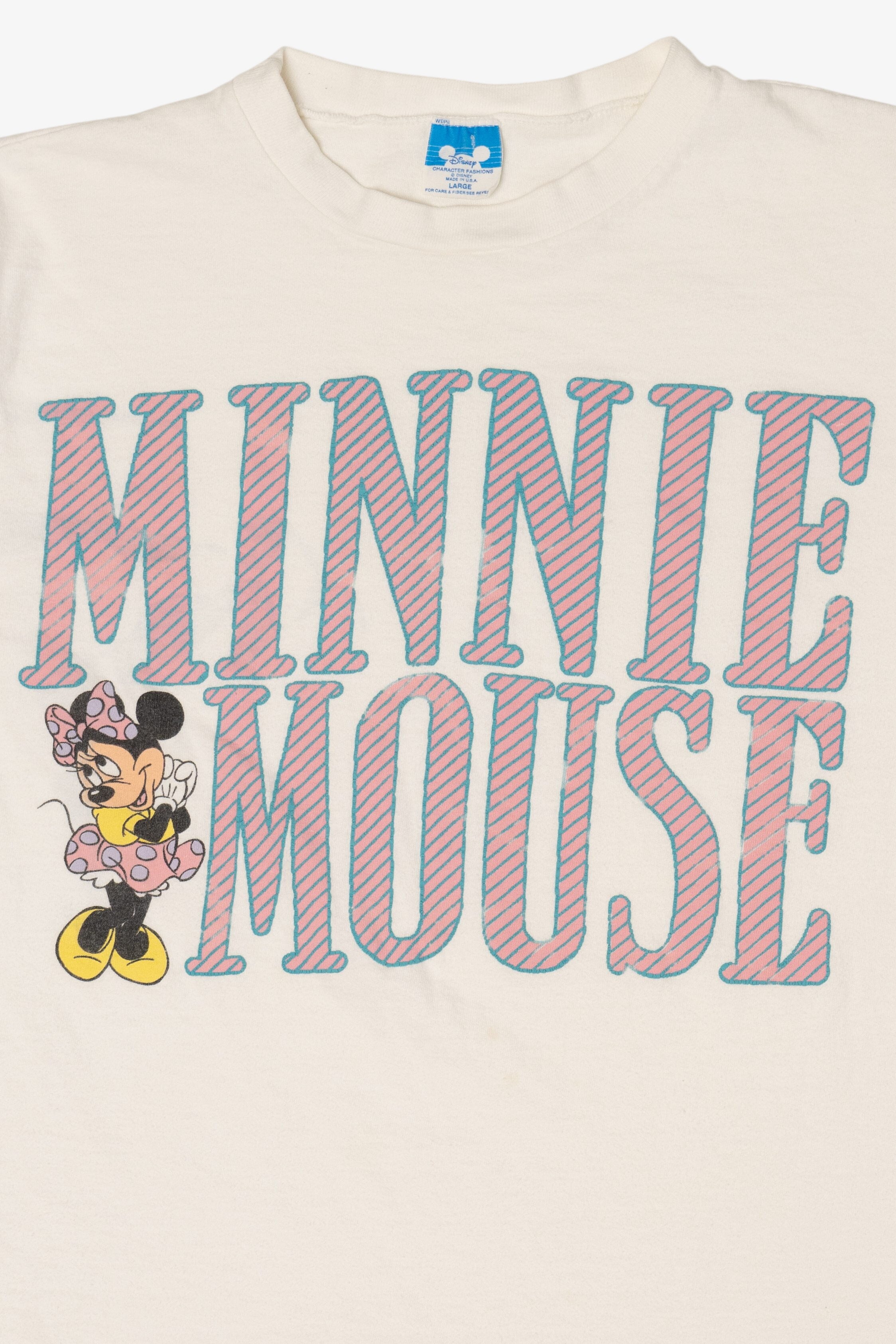Vintage Minnie Mouse Disney Single Stitch T-Shirt (1990s)