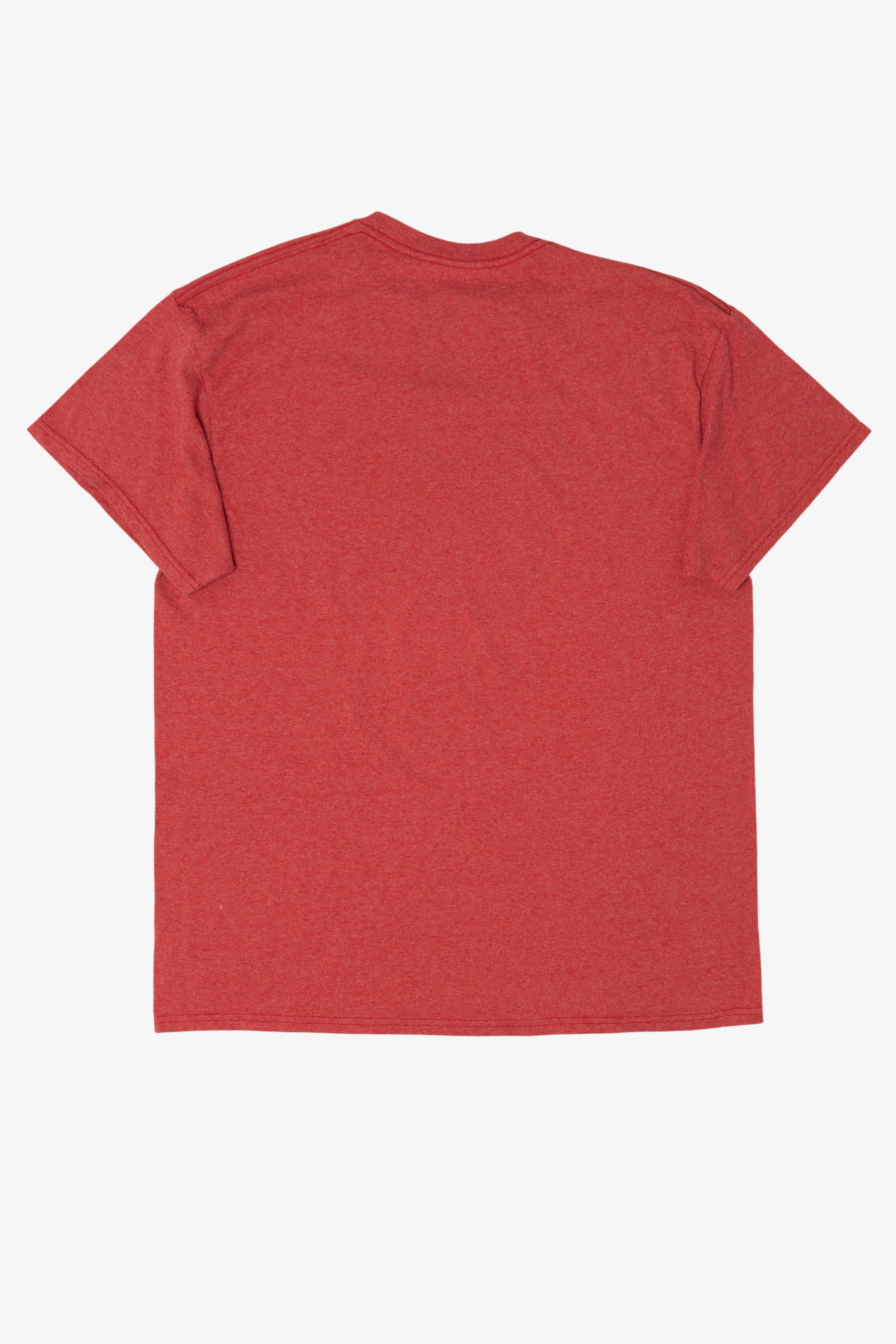Red Disney Mickey Mouse Santa Claus Christmas T-Shirt