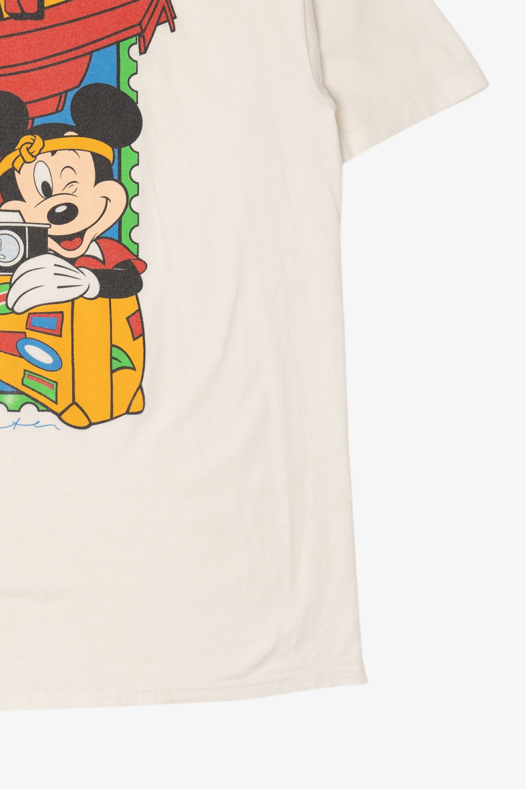 Vintage Disney Mickey Mouse In Japan Single Stitch T-Shirt (1990s)