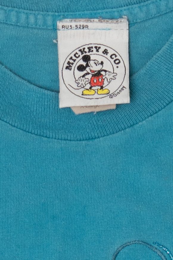 Vintage Blue Mickey & Co. Single Stitch T-Shirt (1990s)