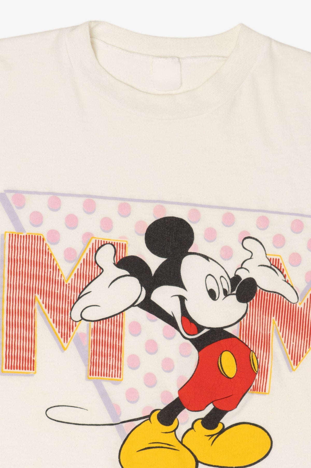 Vintage Mickey Mouse "Mom" Single Stitch T-Shirt (1990s)
