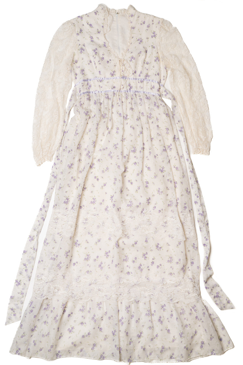 Vintage Union Made Floral Prairie Dress