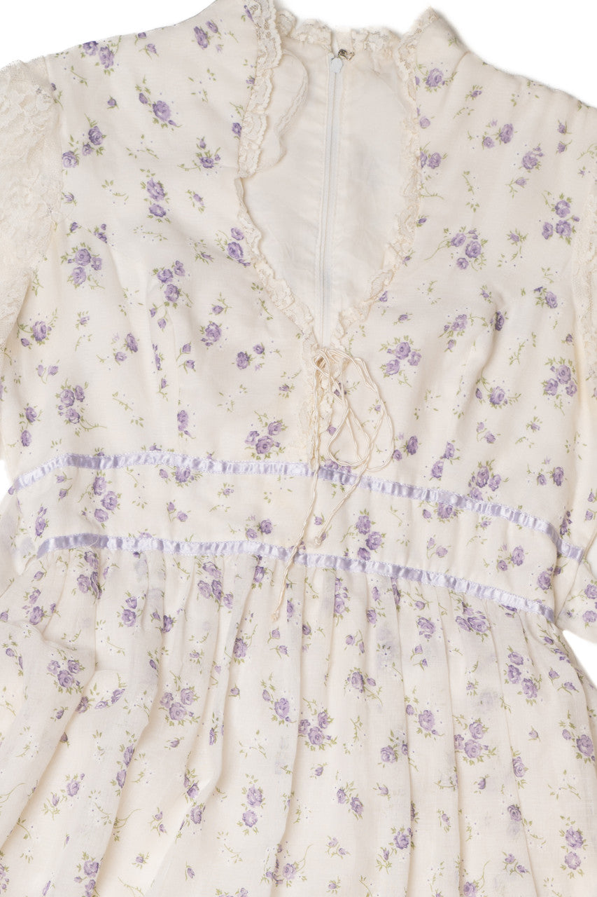Vintage Union Made Floral Prairie Dress