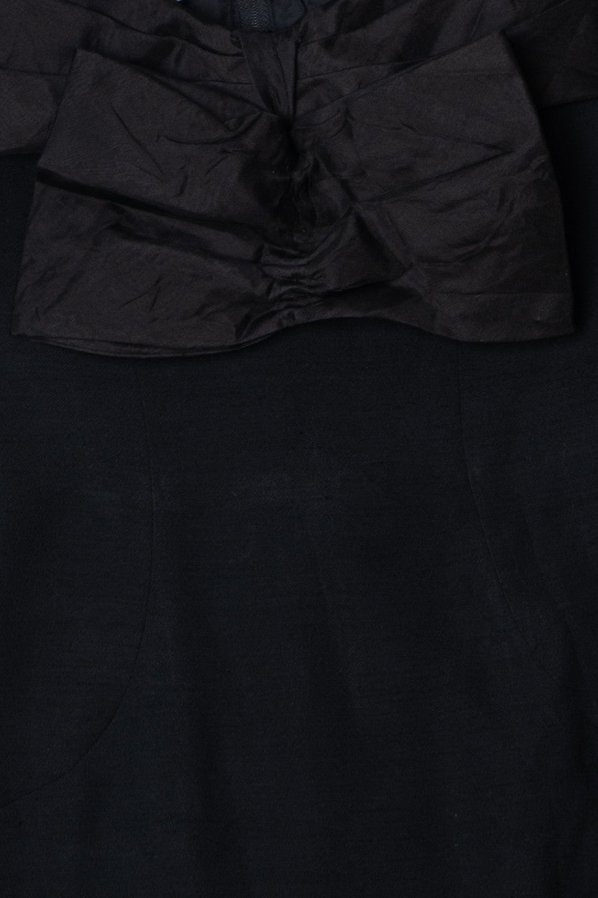 Vintage 1980s A.J. Bari Off Shoulder Mini Dress