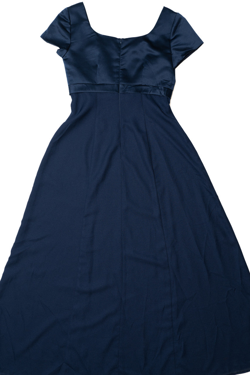 Vintage Empire Waist Von Bramlett Maxi Dress