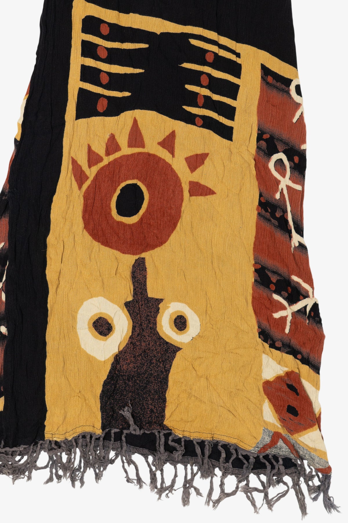 Vintage Young Trends Folk Art Tunic Dress (1990s)