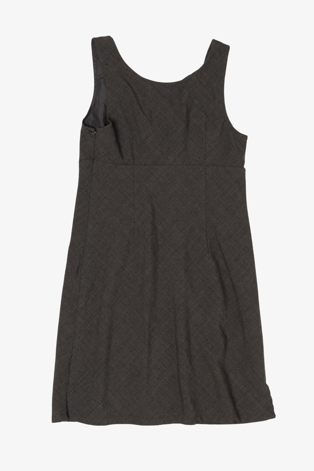Vintage Dark Gray American Eagle Outfitters Babydoll Dress (2000s)