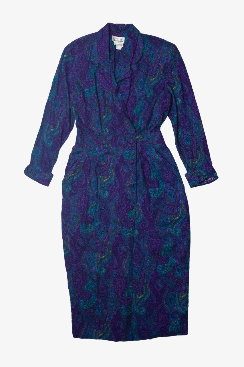 Vintage Pappagallo Pattern Dress