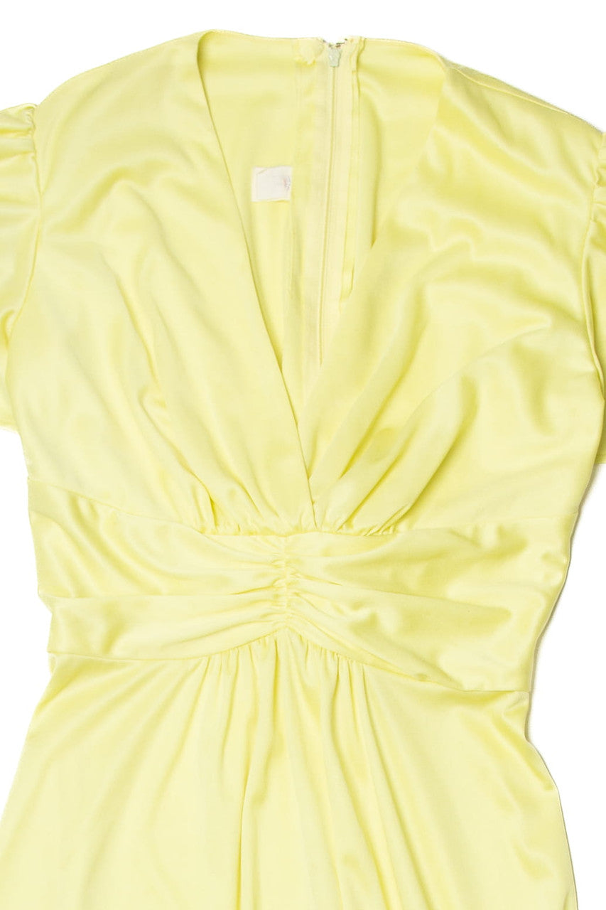 Vintage Yellow Dress