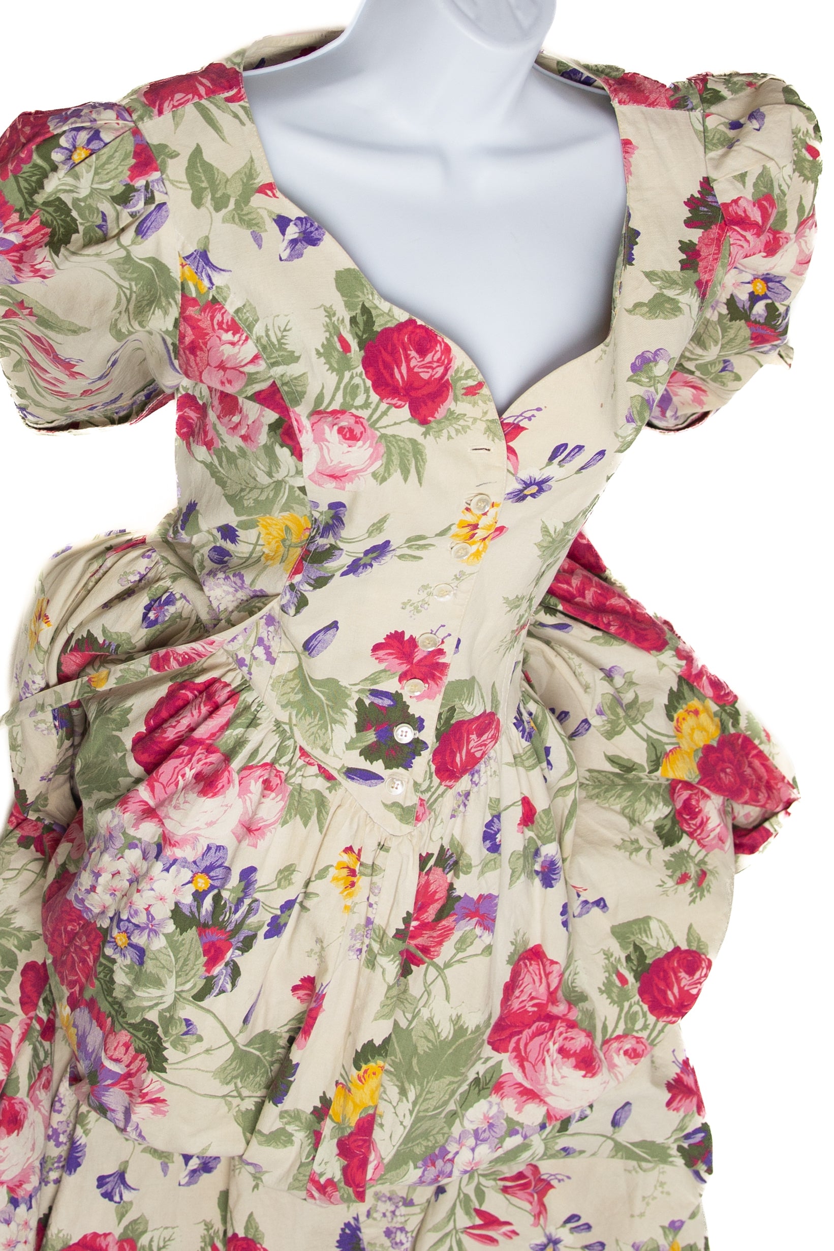 Vintage Expo Petite Floral Dress