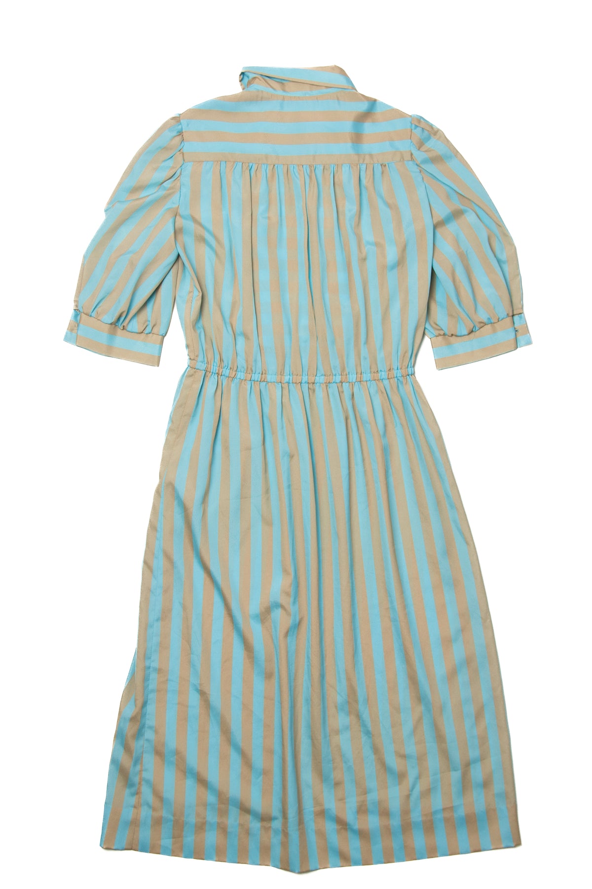 Vintage Blue Stripped Dress