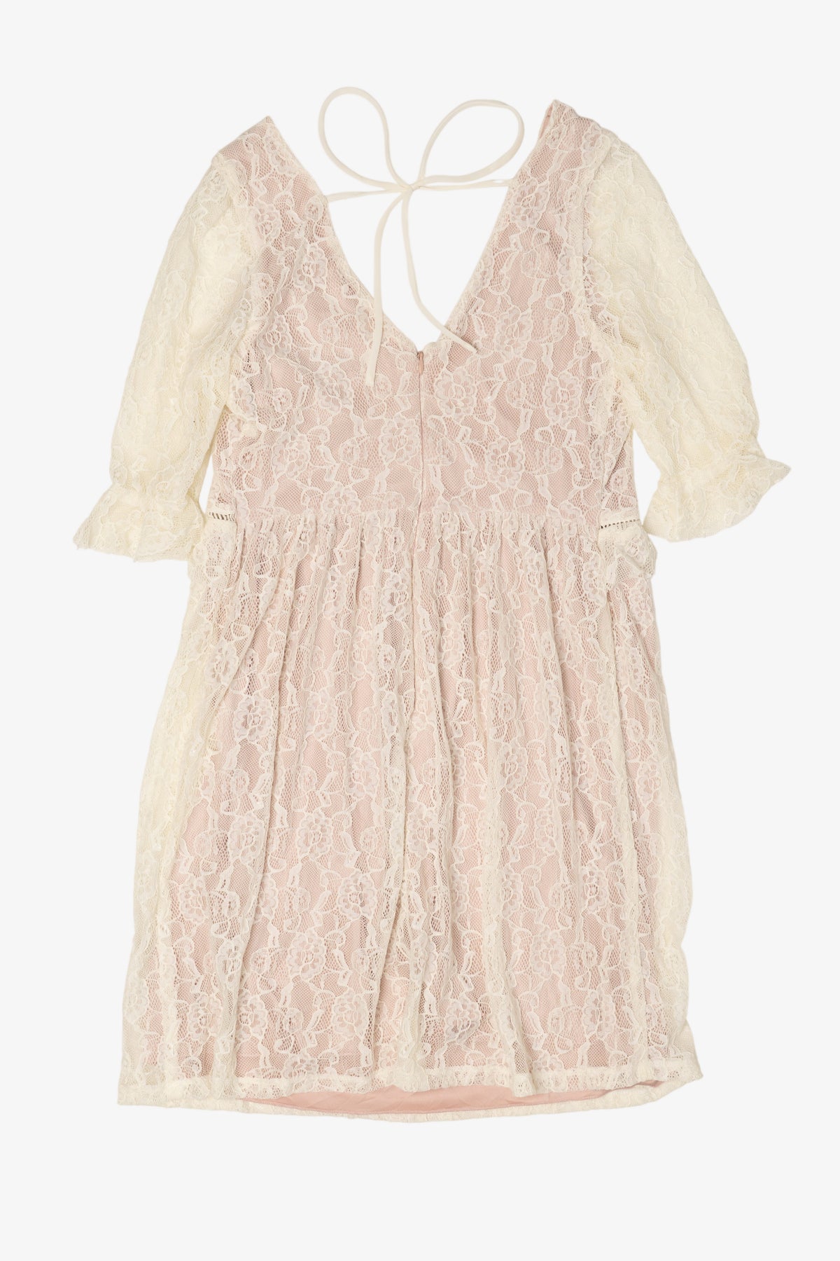 Xtraordinary Lacey V-Neck Midi Dress (2010s)