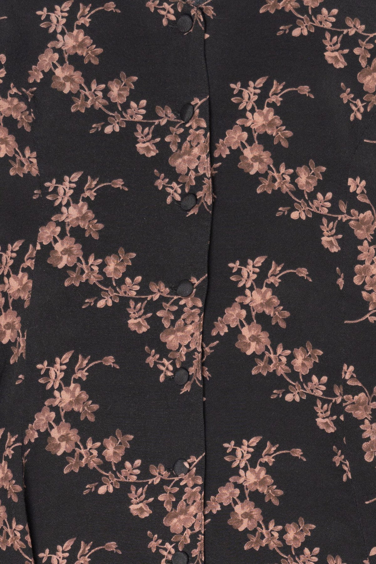 Vintage Black Telluride Clothing Co. Floral Maxi Dress (1990s)