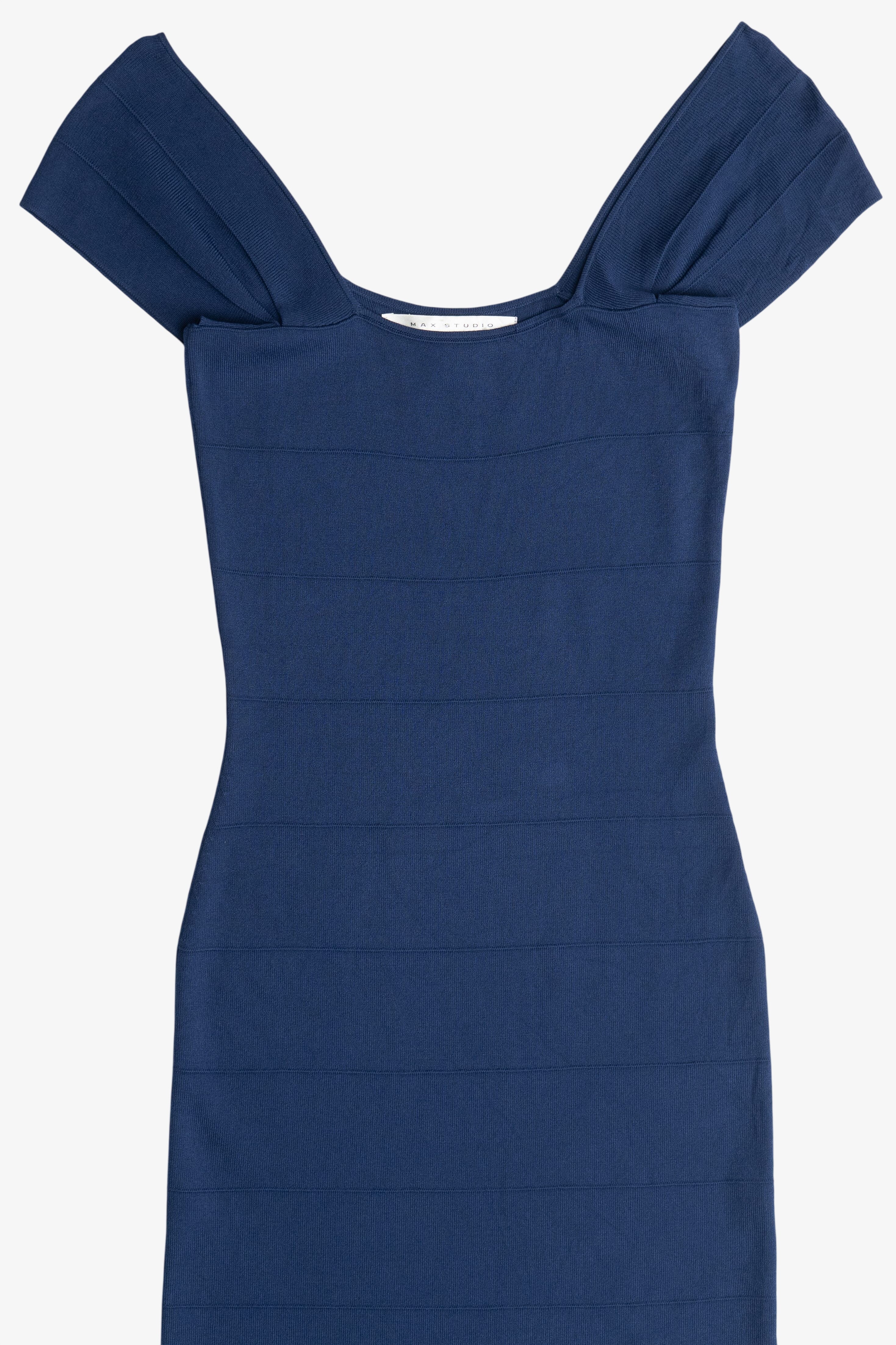 Vintage Max Studio Bodycon Bandage Midi Dress (2000s)