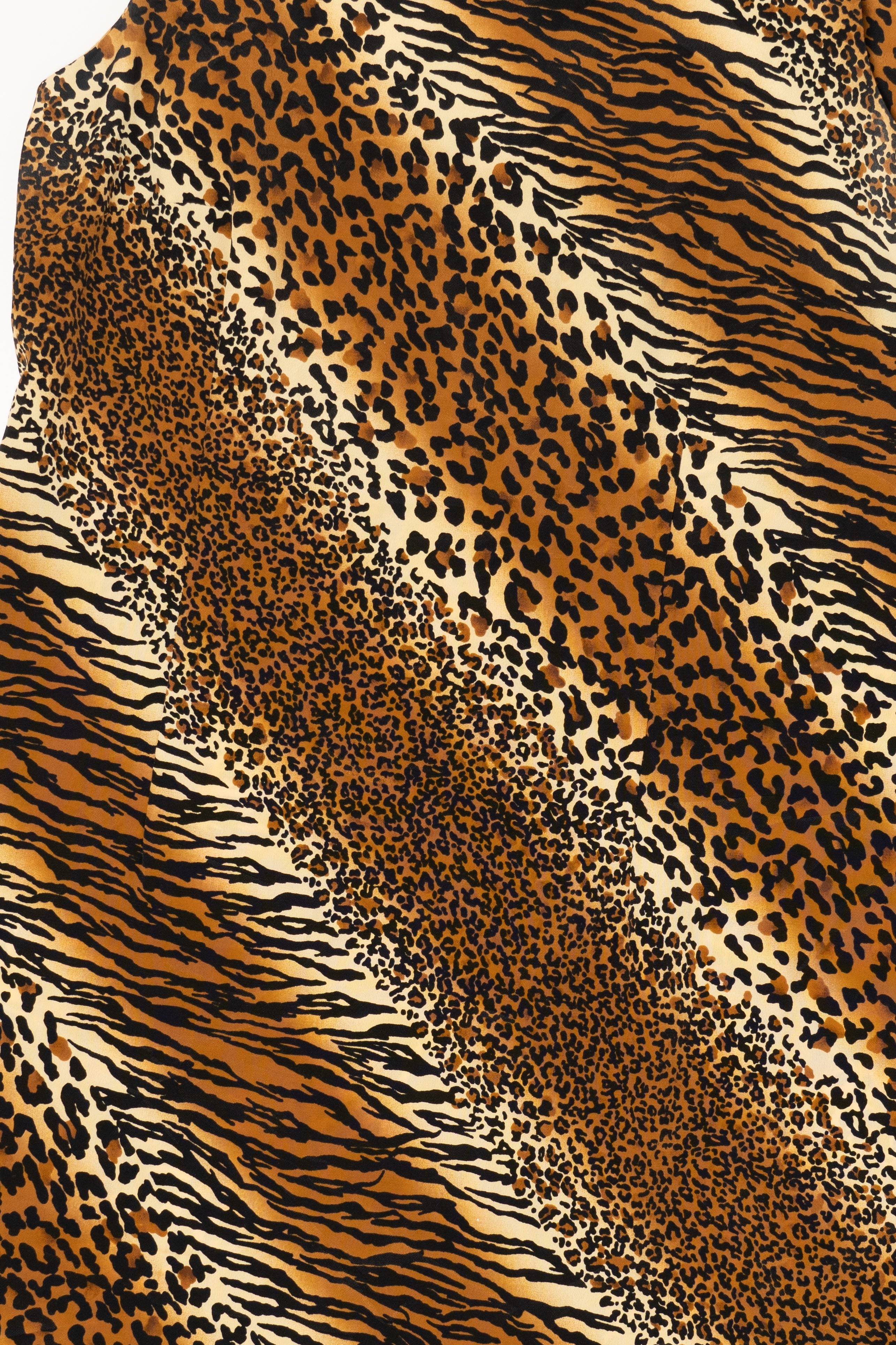 Vintage E. Morgan Animal Print Dress (1990s)
