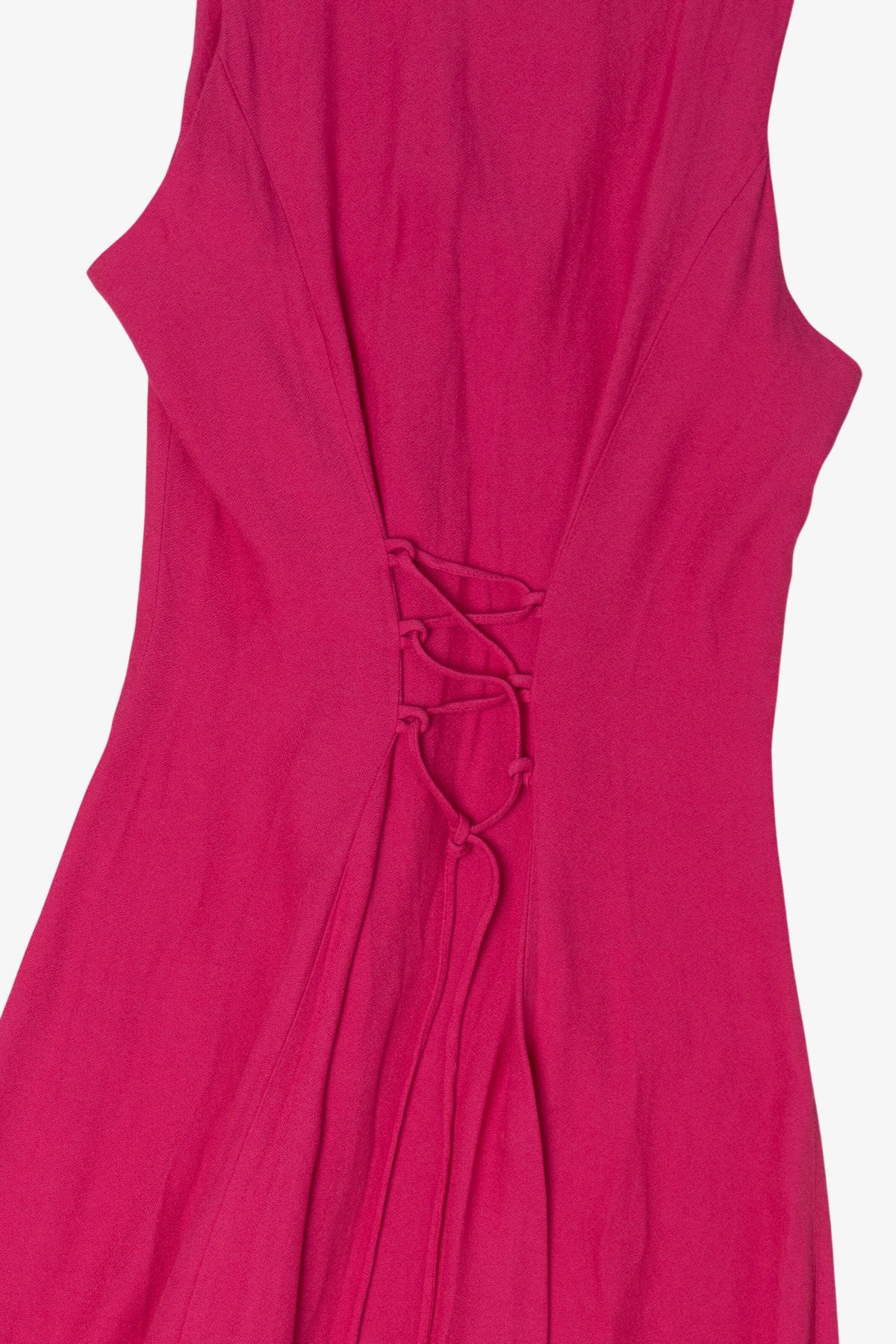 Vintage Hot Pink Jody California Maxi Dress (1990s)