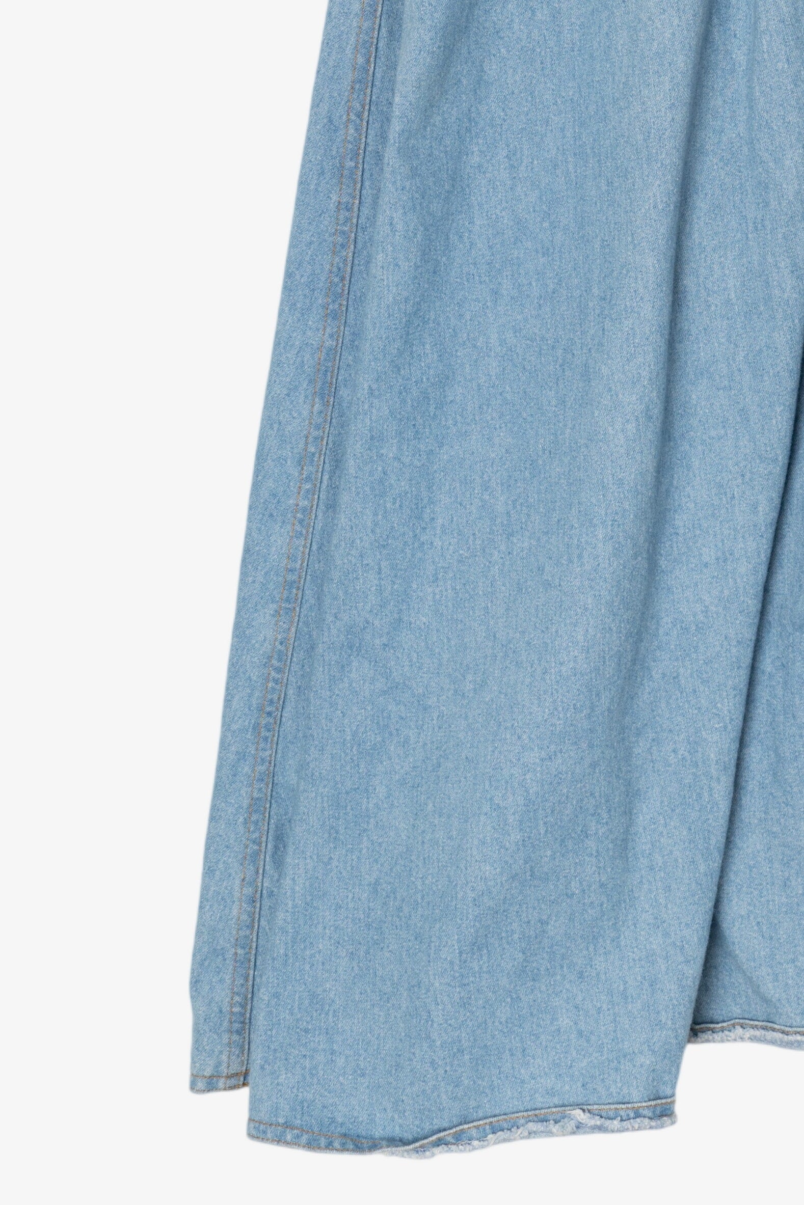 Vintage Leslie Fay Denim Shirt Dress (1990s)