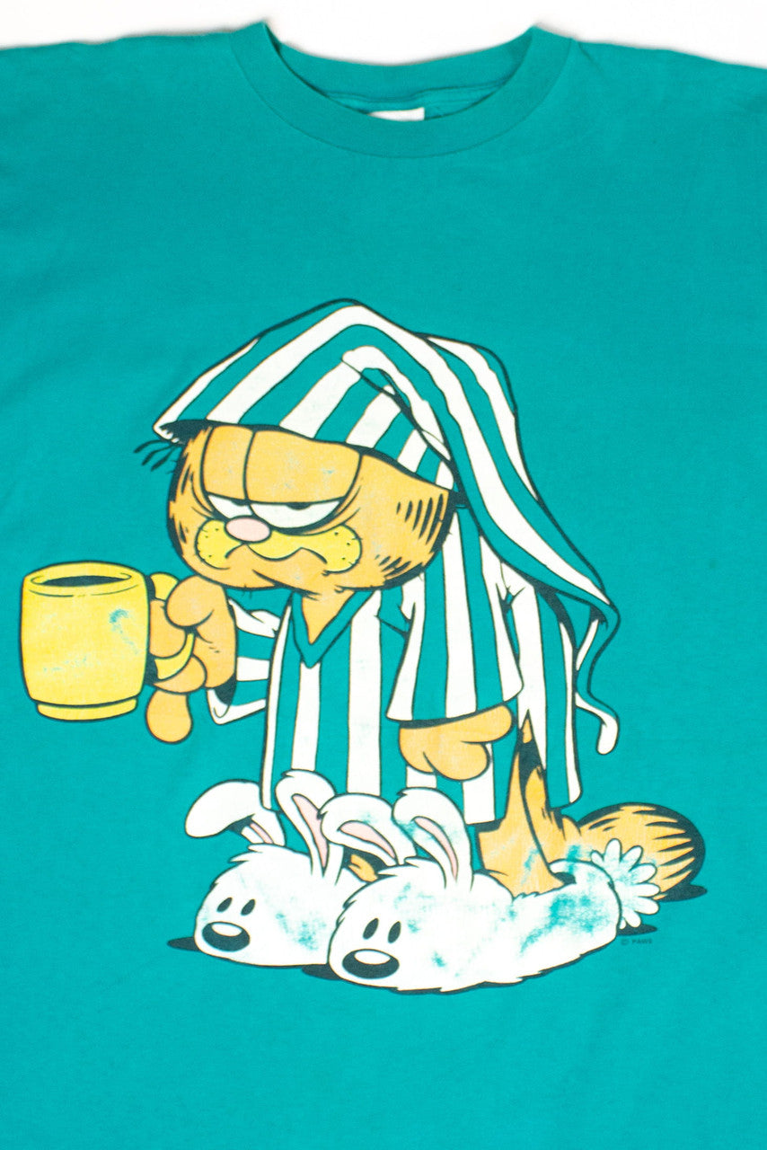 Vintage Groggy Garfield T-Shirt Nightgown (1990s)