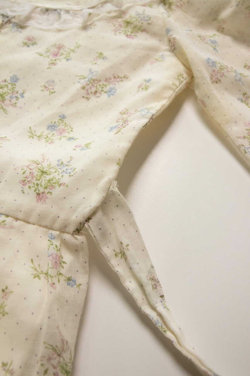 Vintage Lace Floral Gunne Sax Dress (1970s)