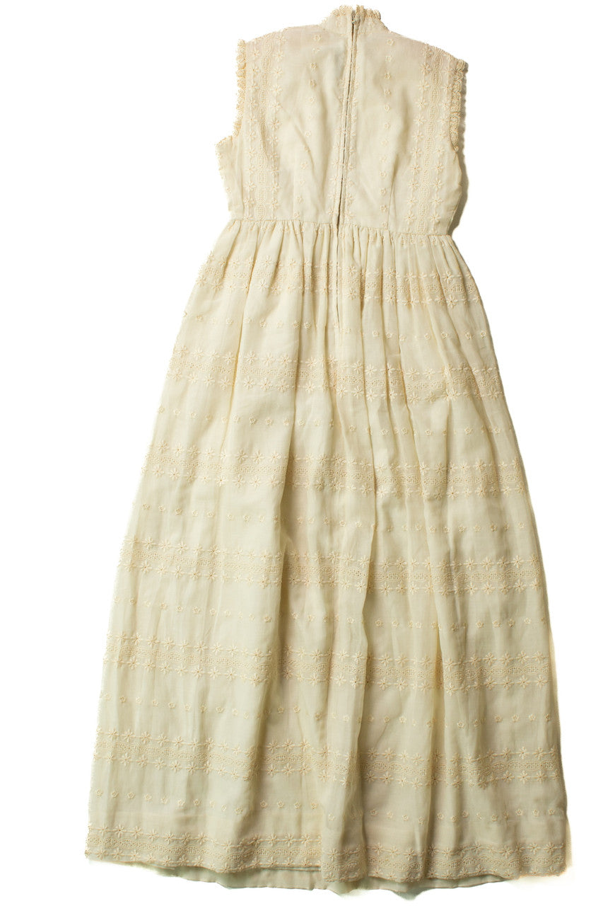 Vintage Couriers of California Sleeveless Prairie Dress (1970s)